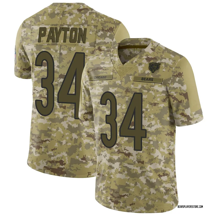 walter payton salute to service jersey